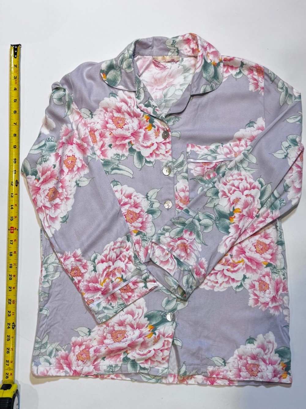 Papinelle Ava Floral Cozy Pajama Set Women's Size Small